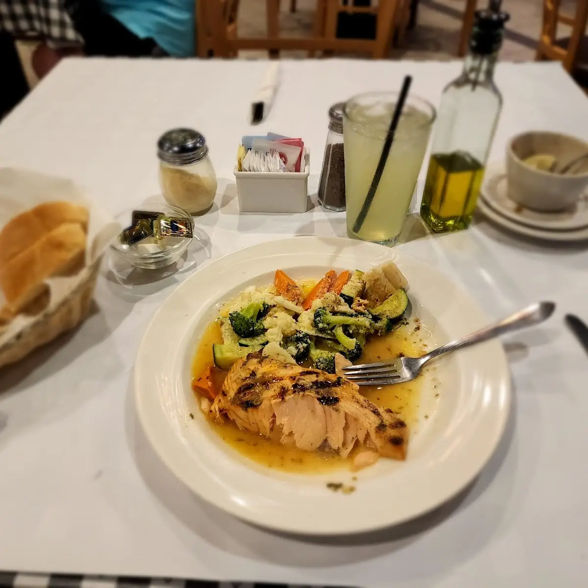 Broiled Salmon