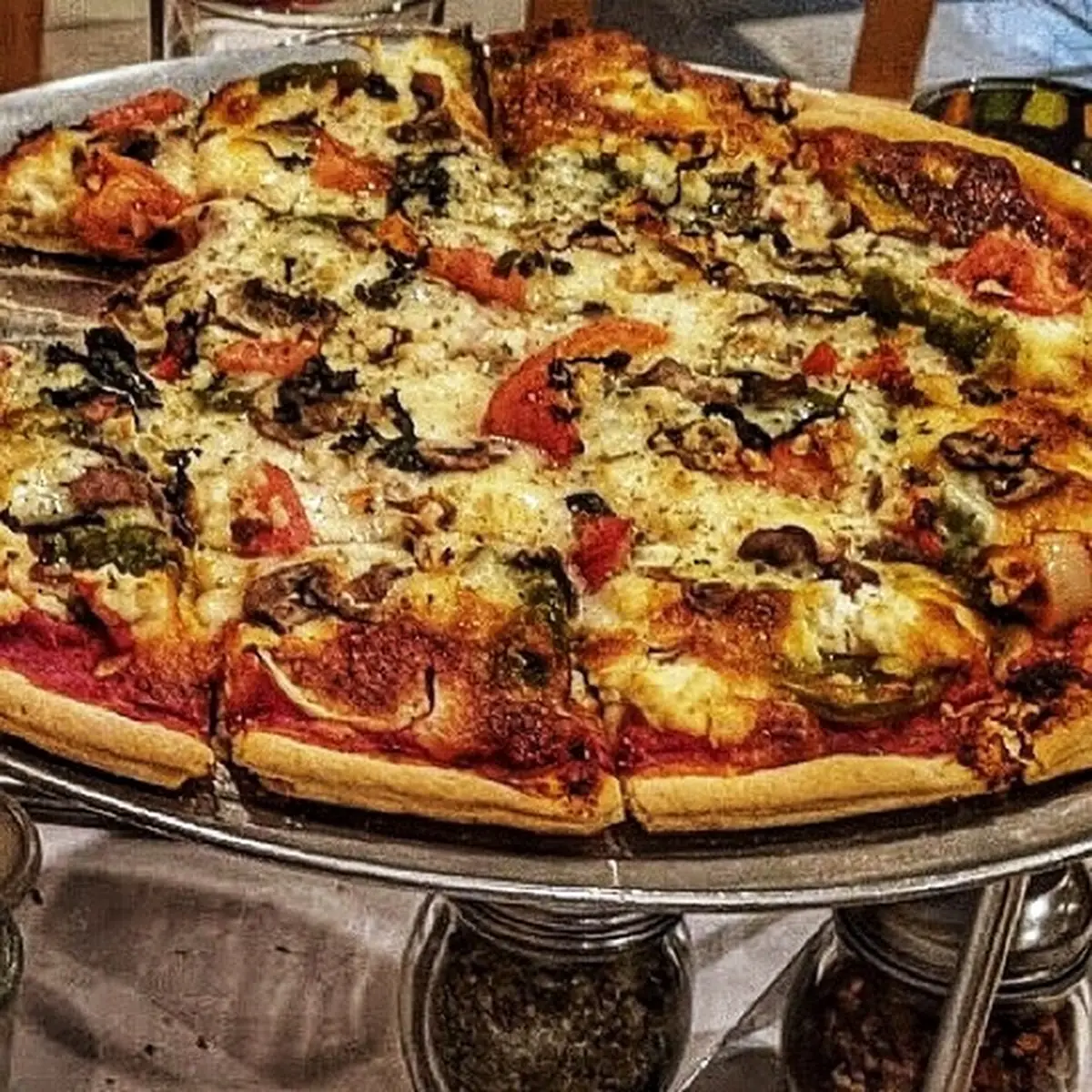 Thin Crust Pizza