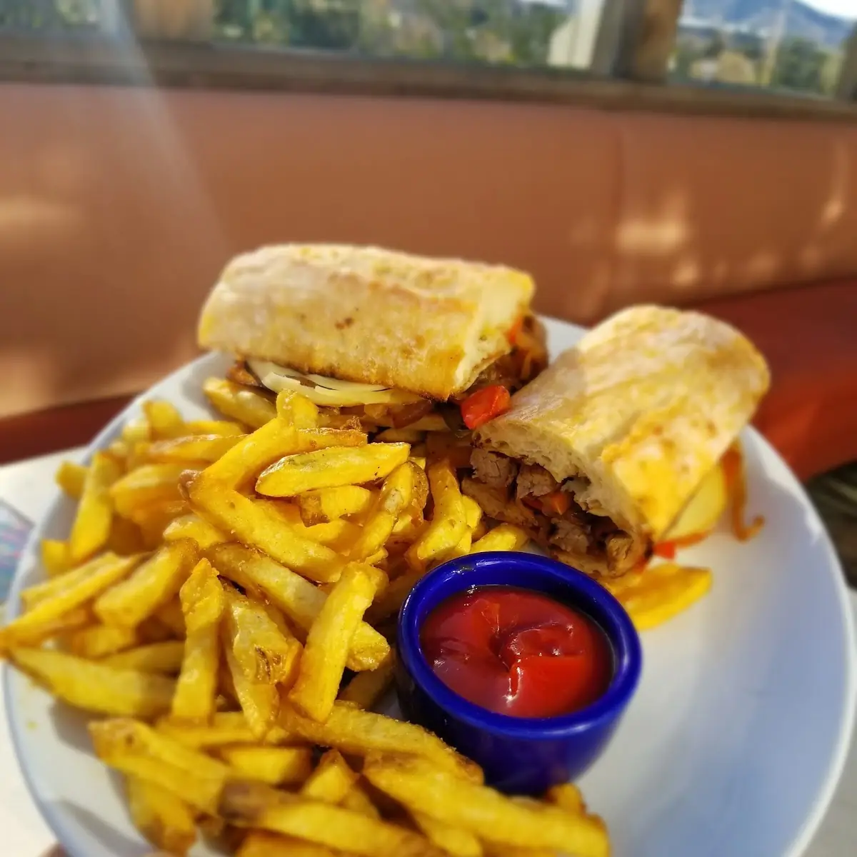 Philly Cheese Steak Sandwich