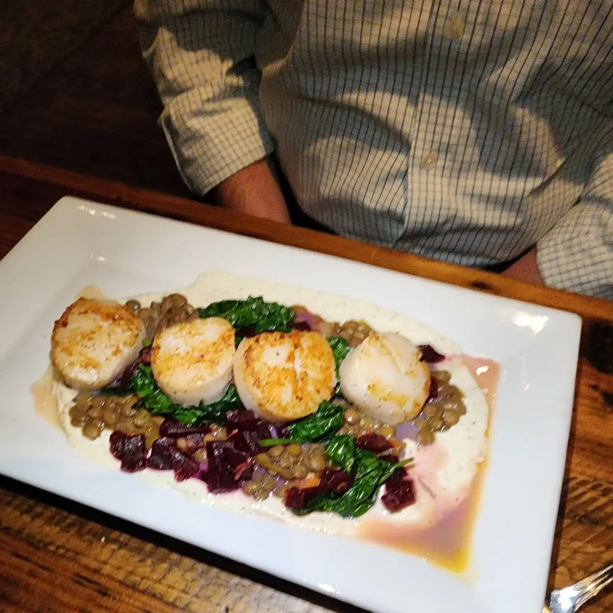 Seared Sea Scallops