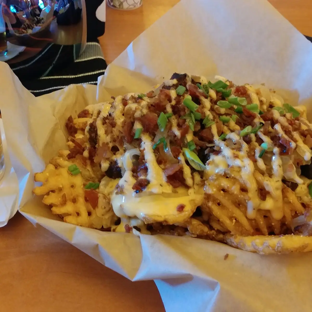Brisket Waffle Fries