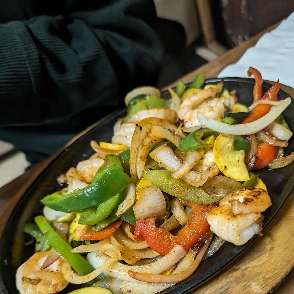 Shrimp Fajitas