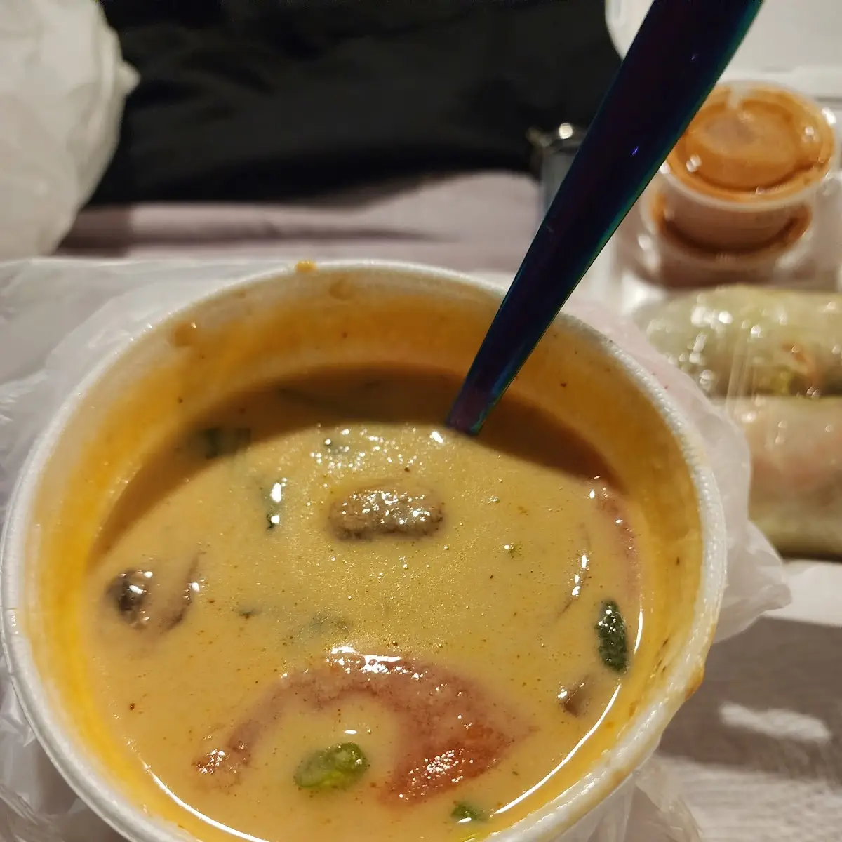 Tom Yum Vegetable Soup