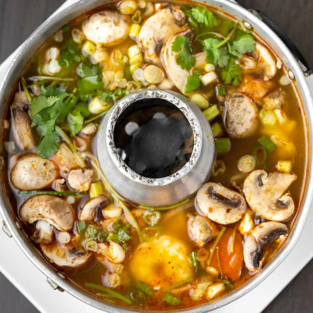 Tom Yum Soup with Shrimp
