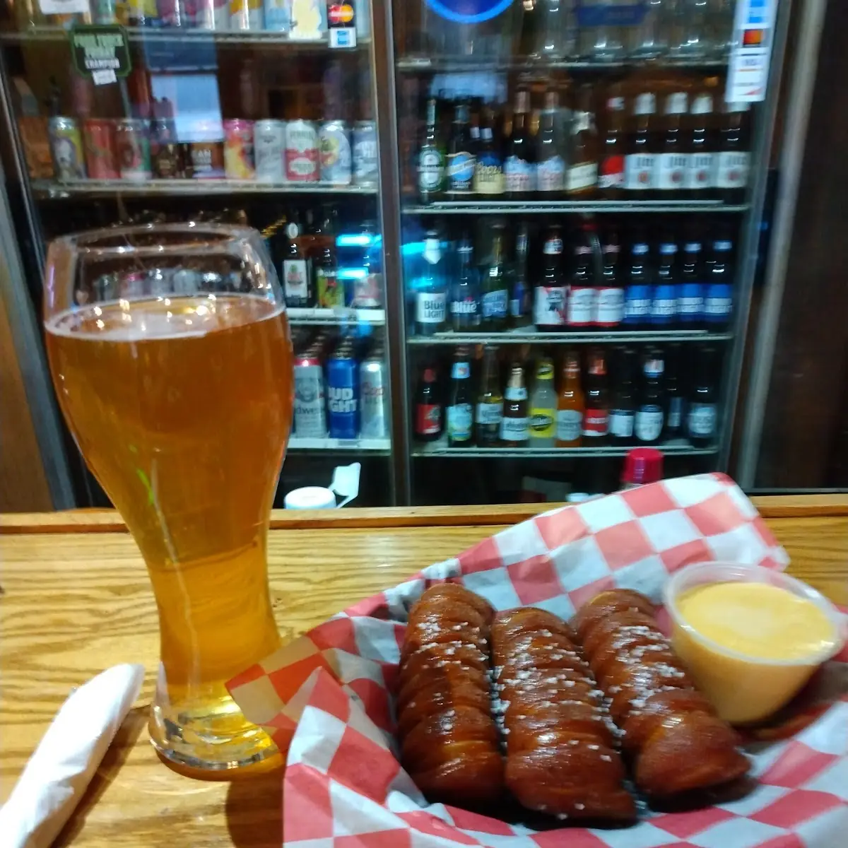 Pretzel Sticks with Beer Cheese
