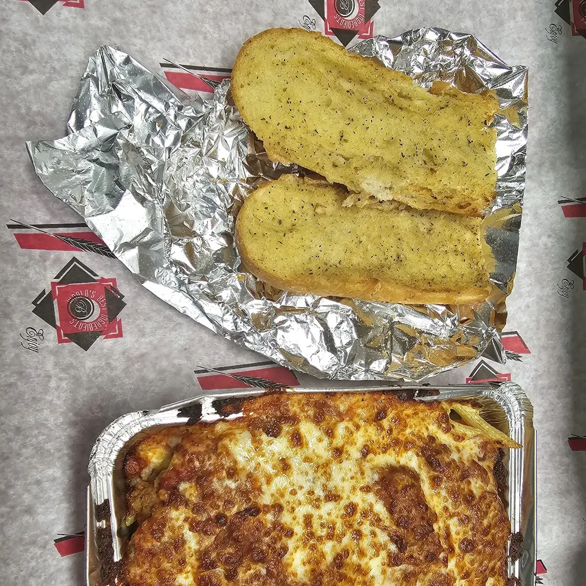 Ziti with Chicken Parmesan