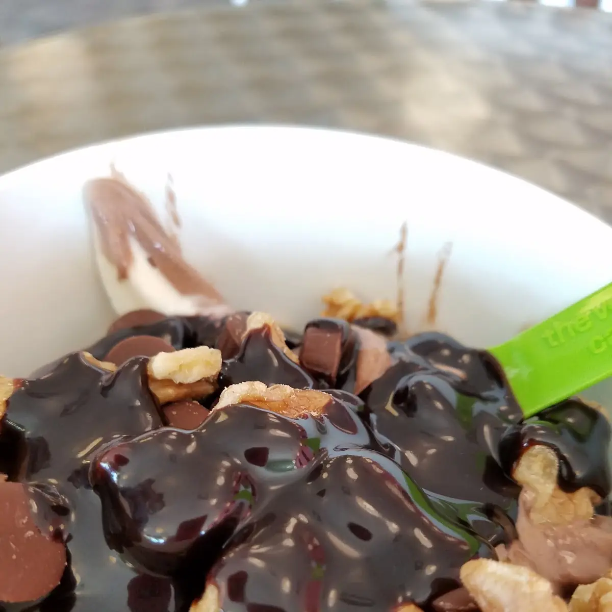 Chocolate & Vanilla Soft Serve Ice Cream