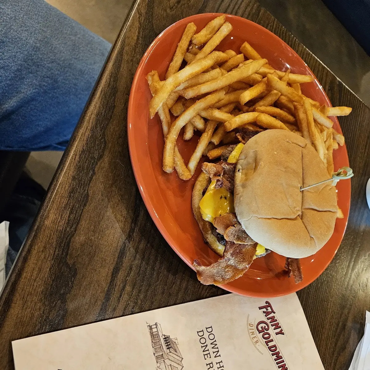 Smash Burger and Fries