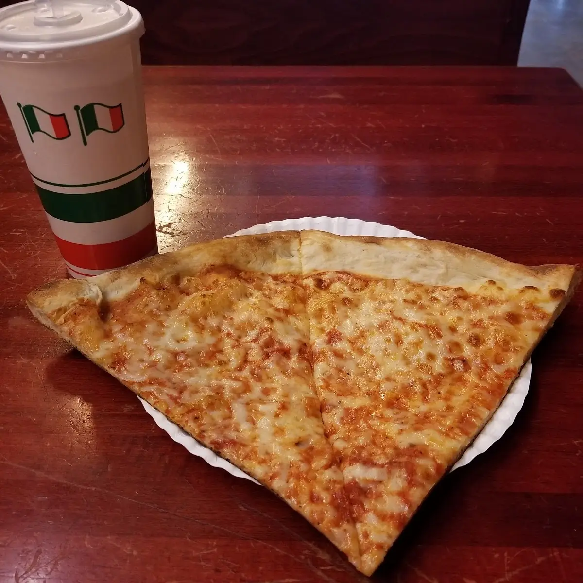 2 Cheese Slices and a Drink