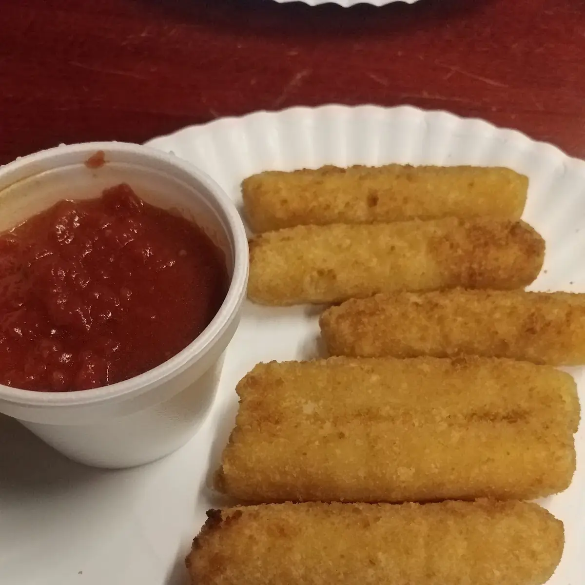 Cheese Sticks with Sauce