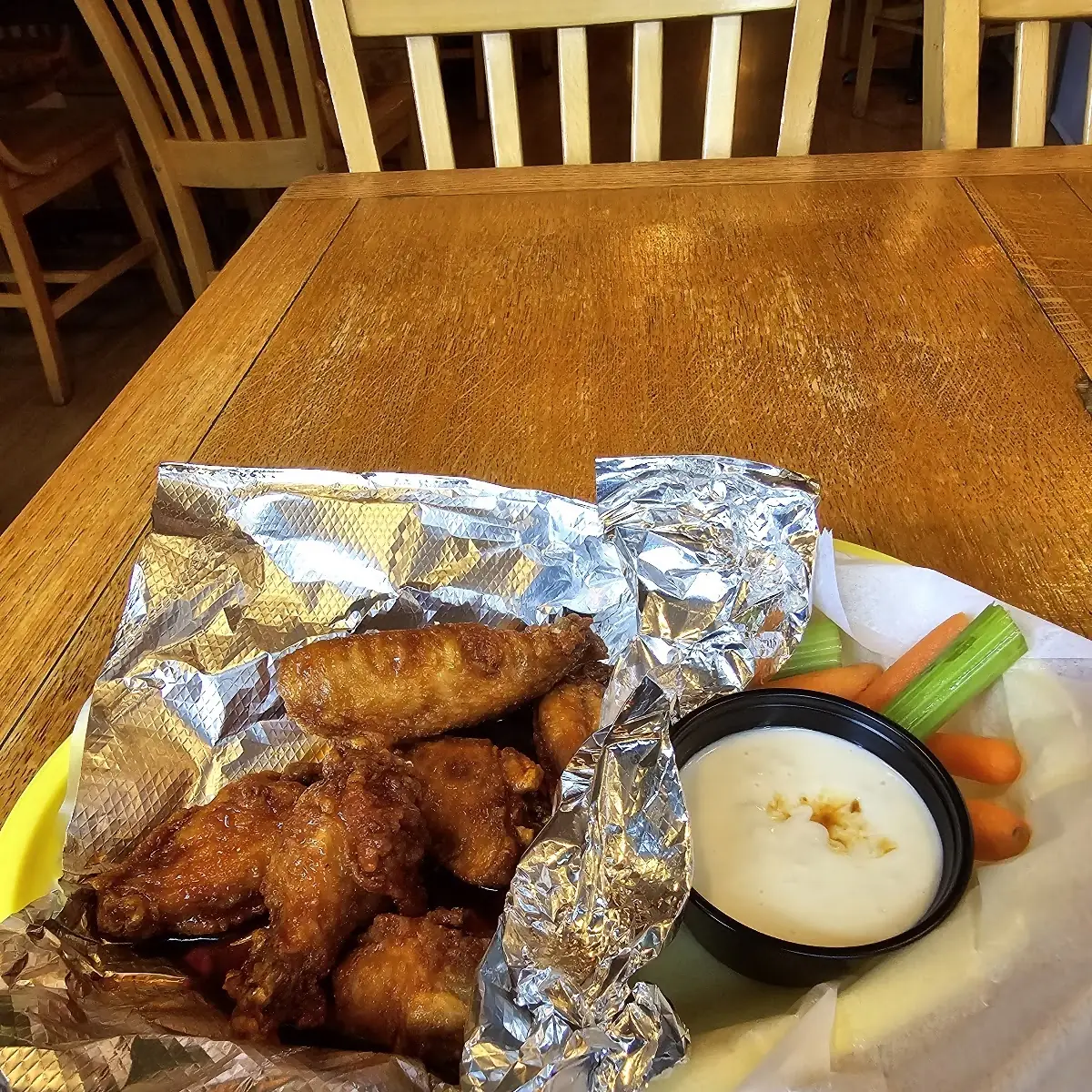 Honey Soy Sriracha Wings