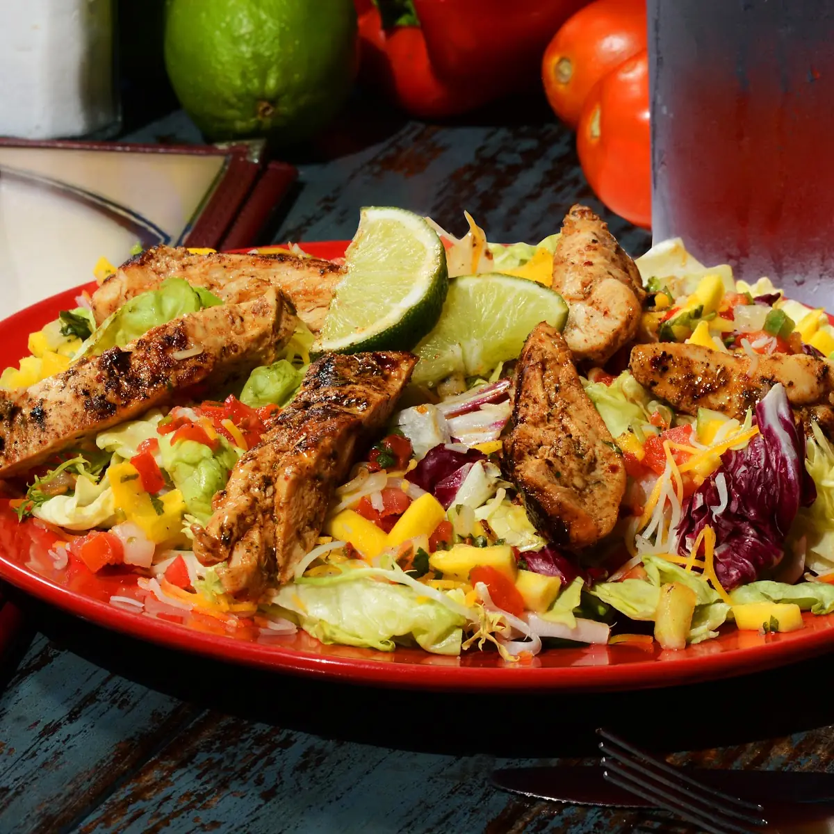 Jerked Chicken Salad