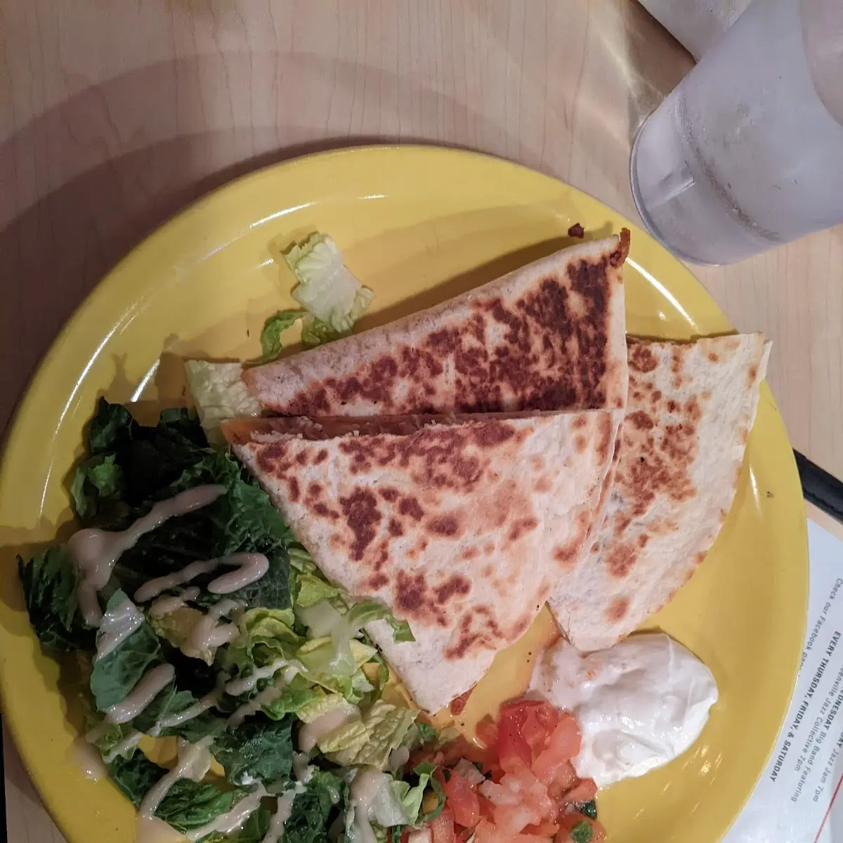 Roasted Chicken Quesadilla