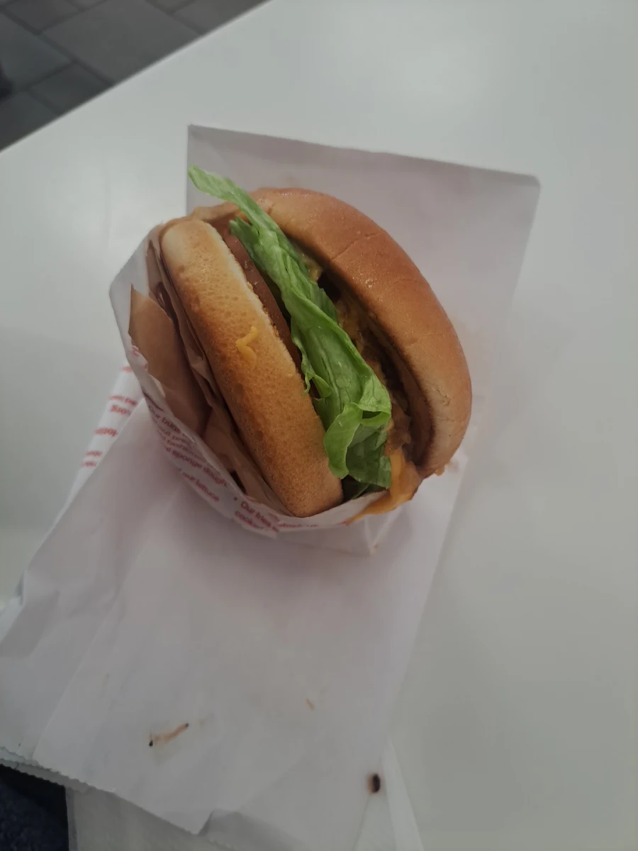 Cheeseburger with Grilled Onions