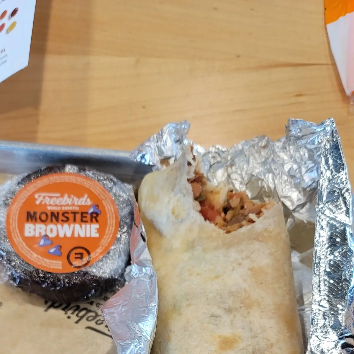 Jumbo Beef Burrito