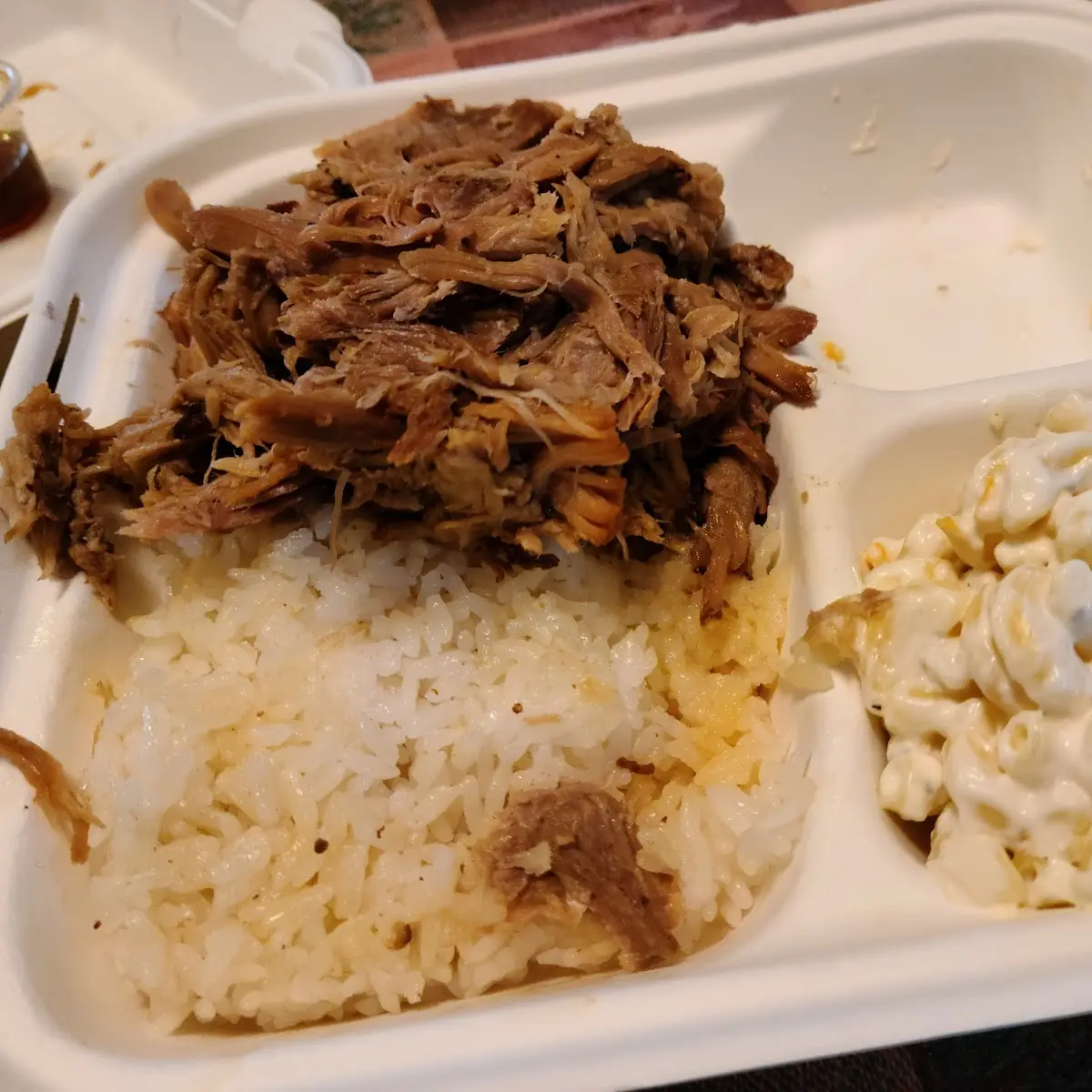 Kalua Pork and Mac Salad