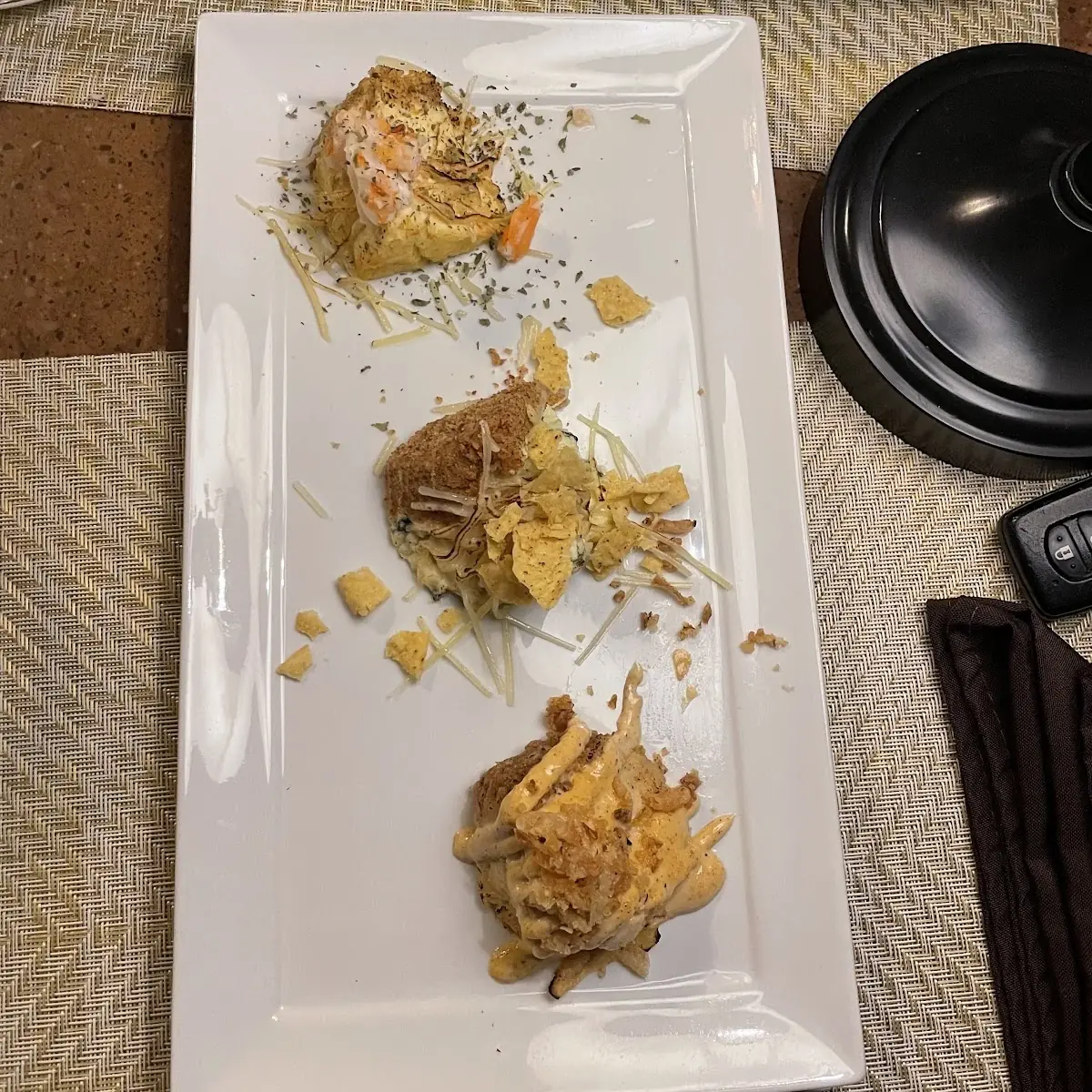 Savory Cheese Cake Flight