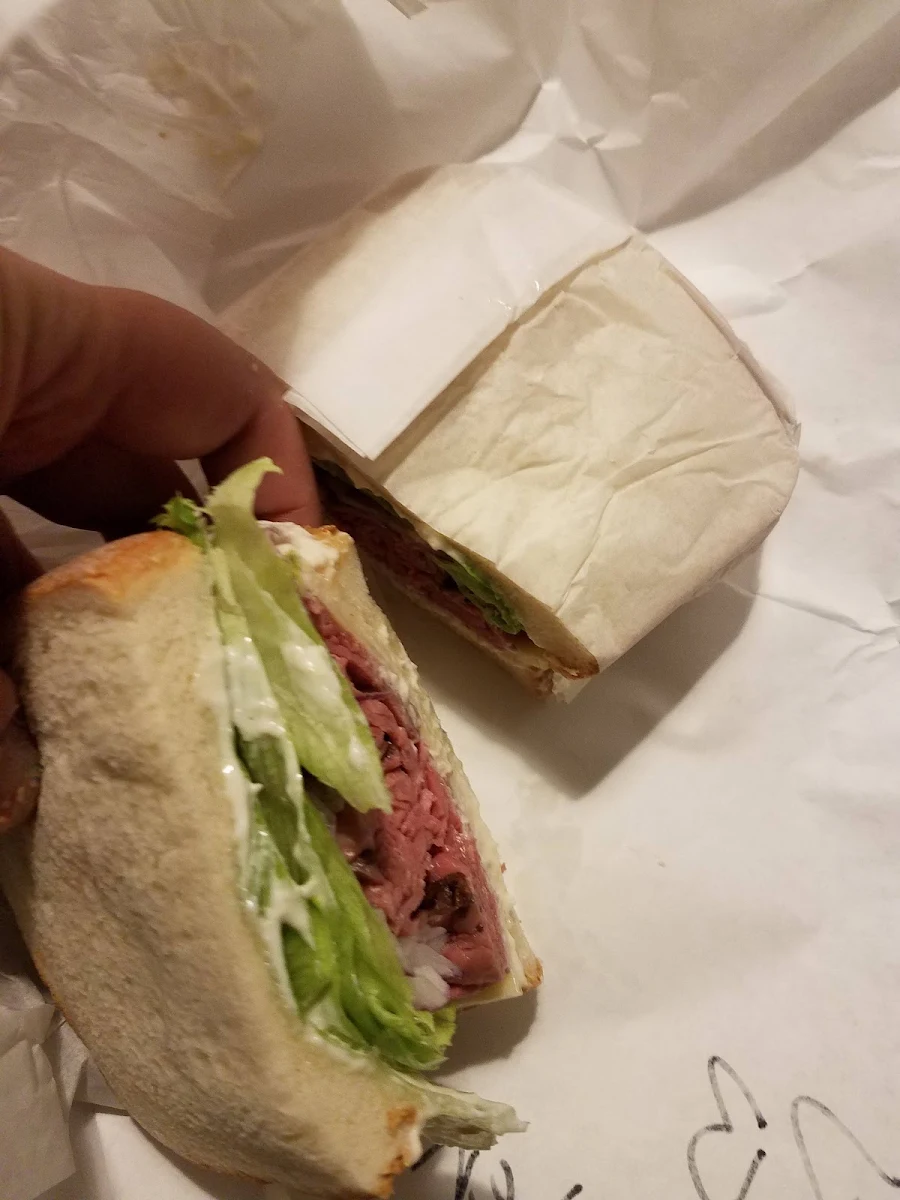 Roast Beef with Extra Horseradish