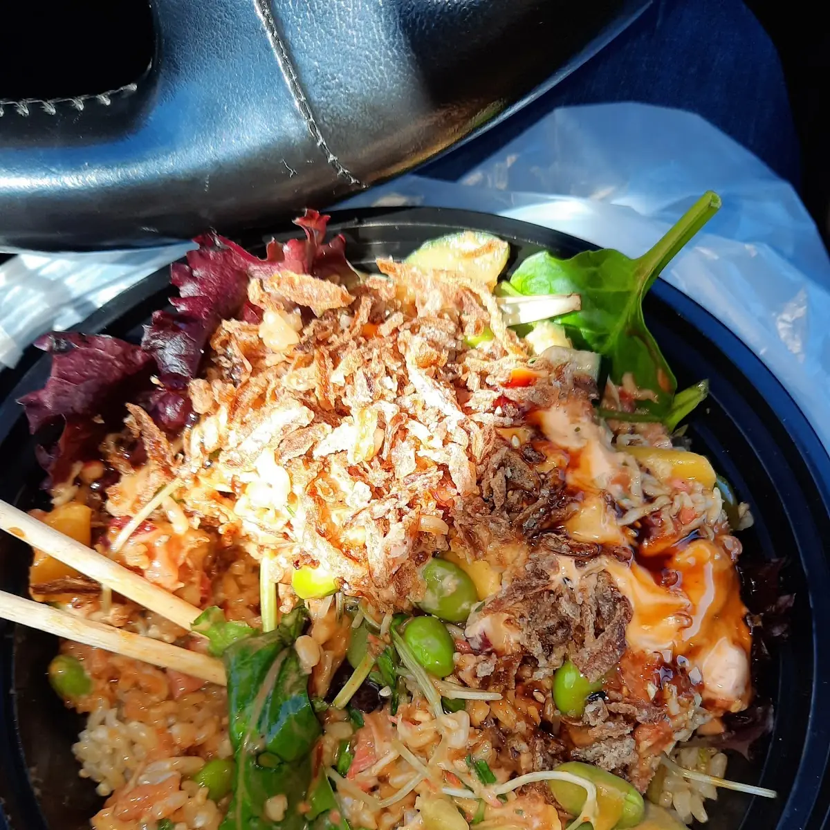 Salad with Spicy Tuna