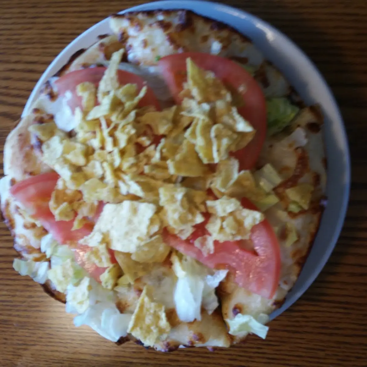 Personal Pan Taco Pizza