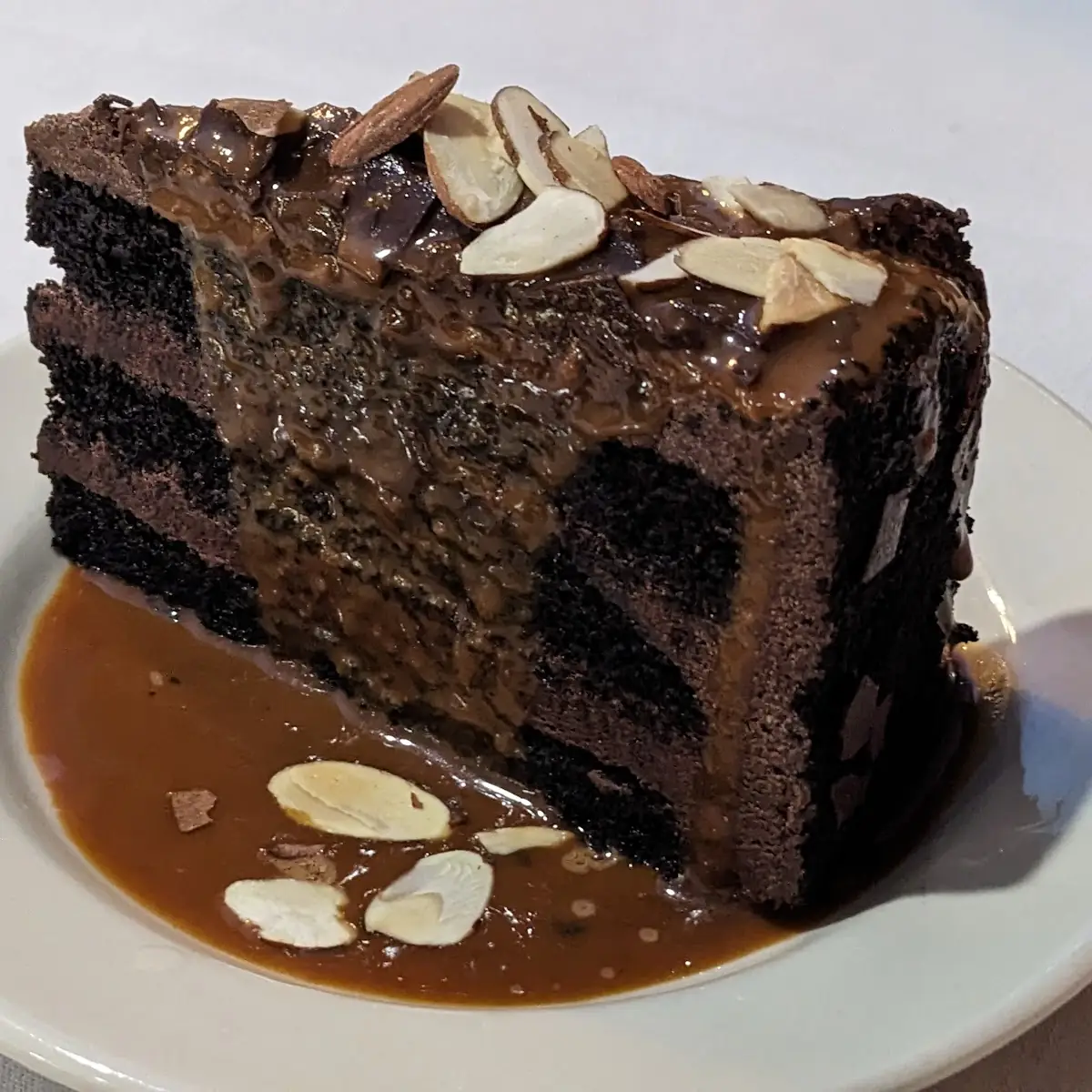 Dark Chocolate Mousse Cake