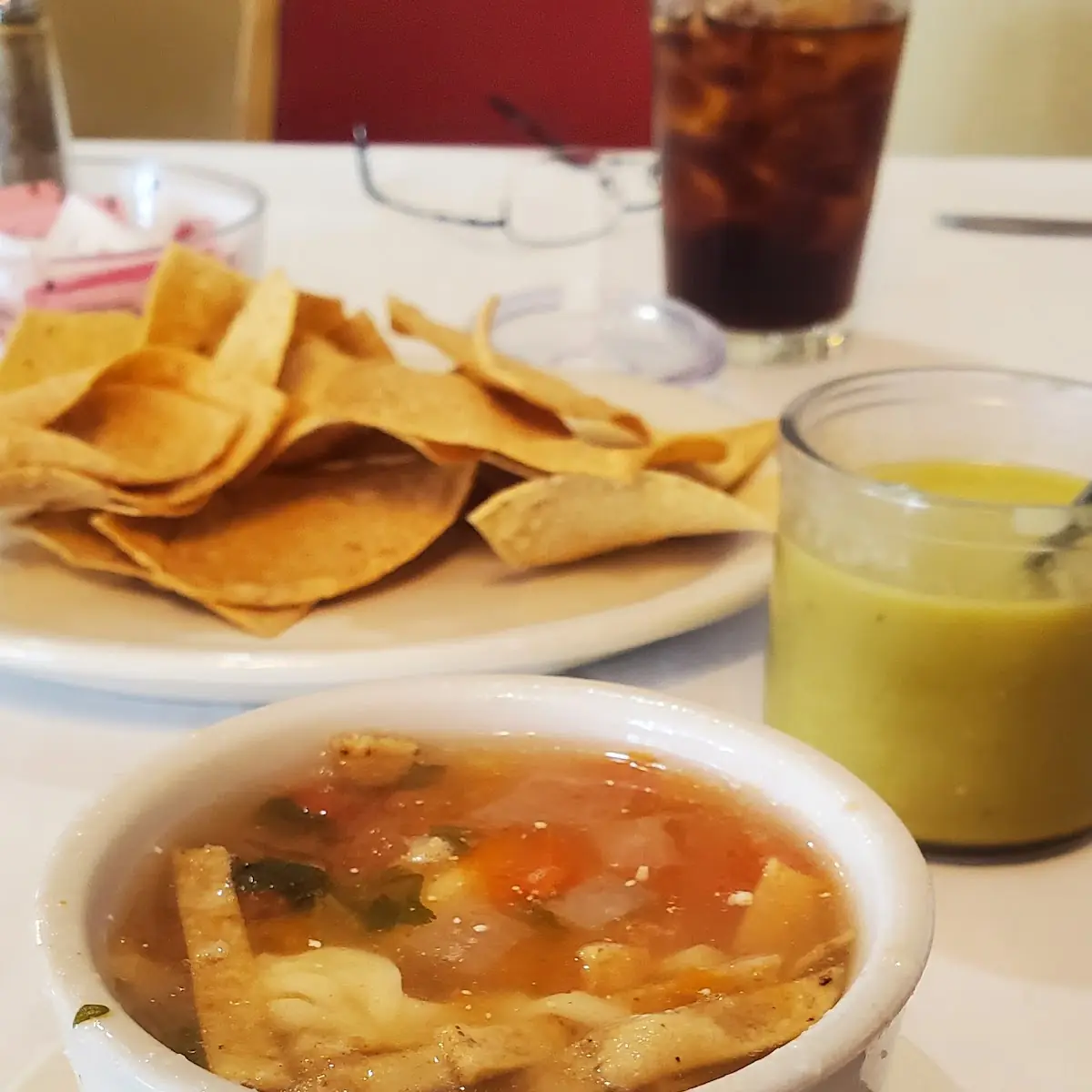 Sopa Anauachalli Tortilla Soup