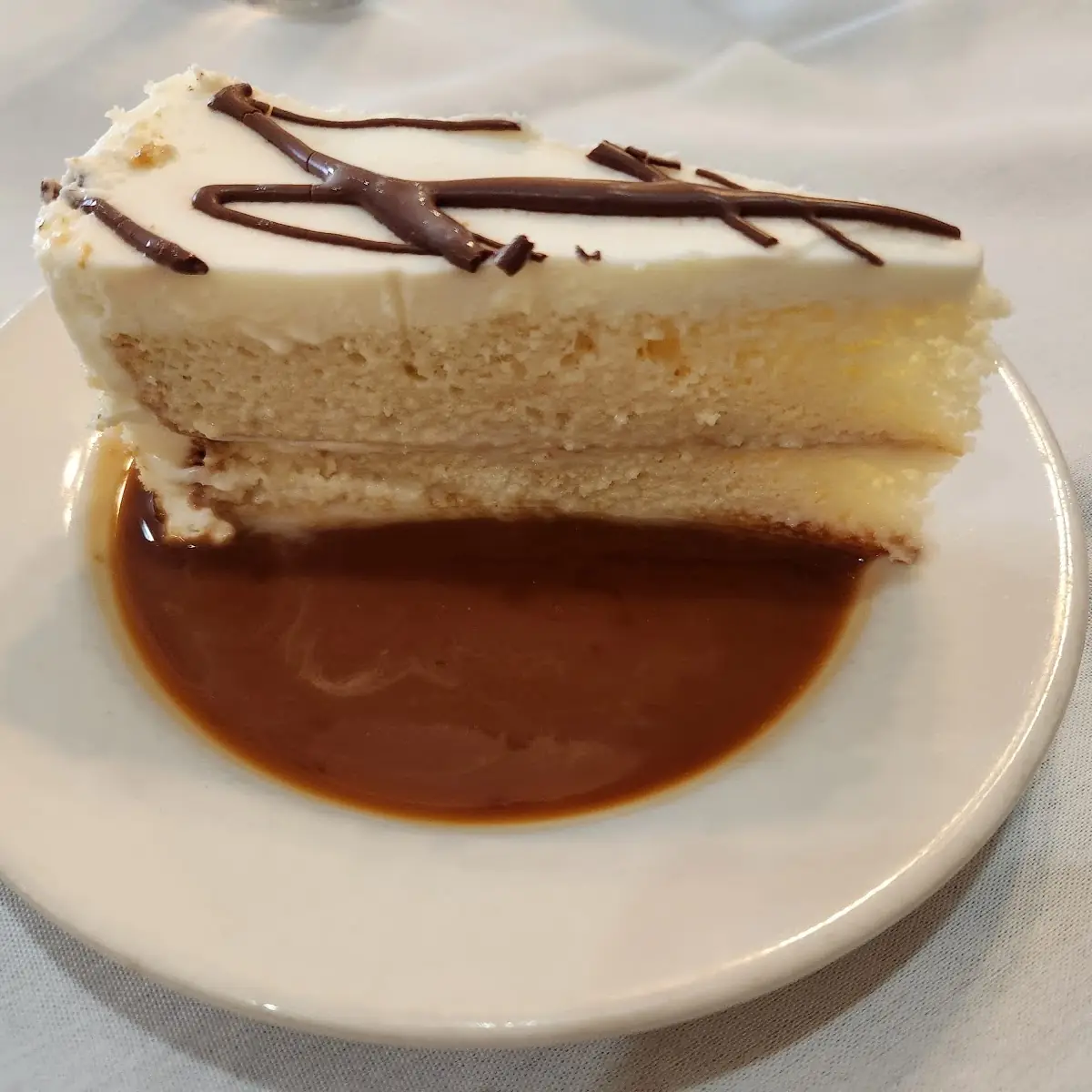 Très Leches with Caramel Sauce