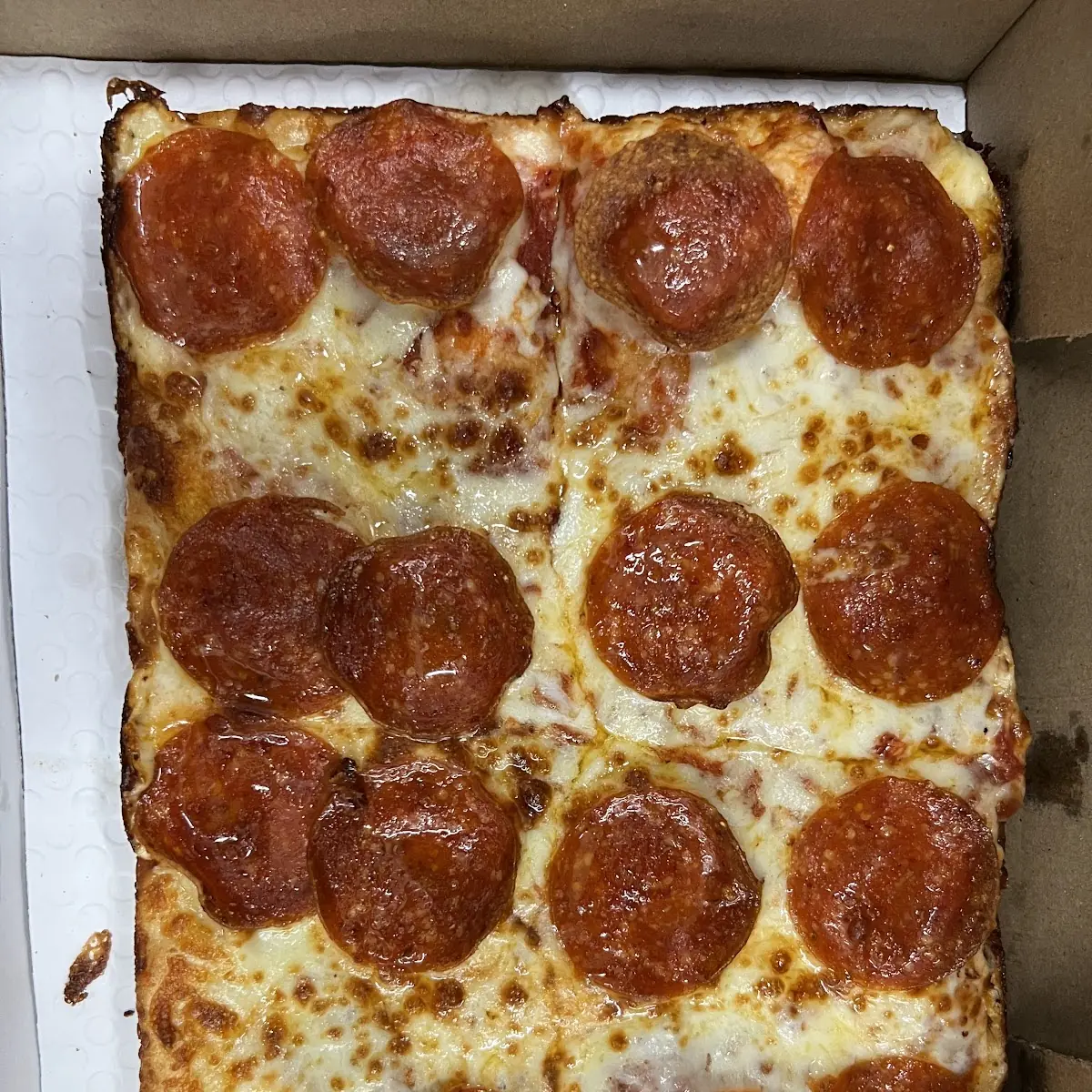 Deep Dish Pepperoni Pizza