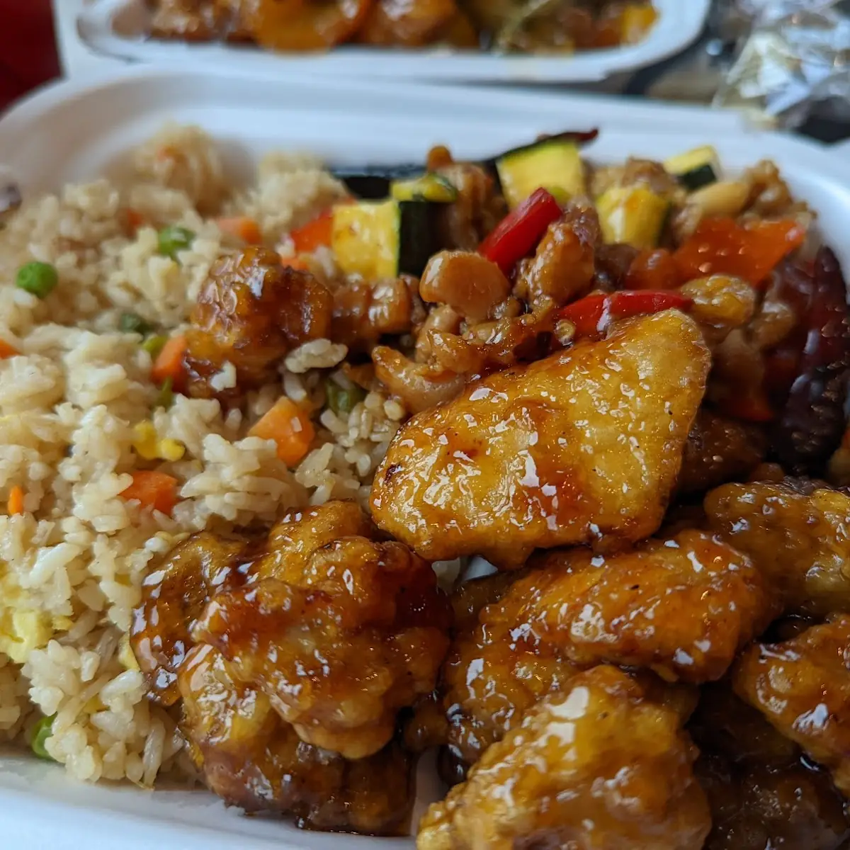 Orange Chicken Fried Rice