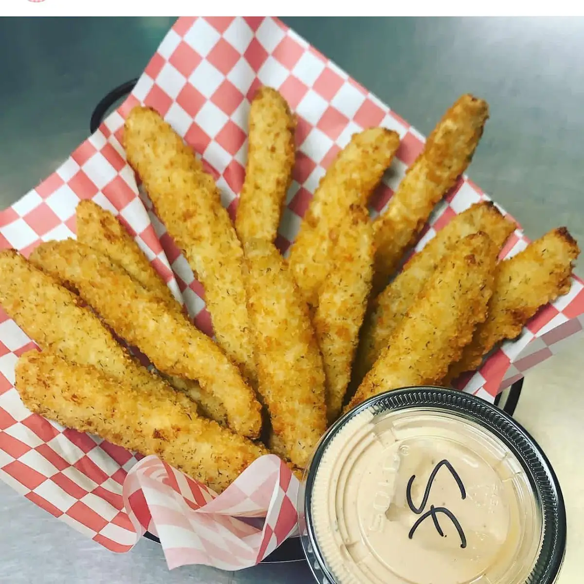 Deep-Fried Pickle Spears