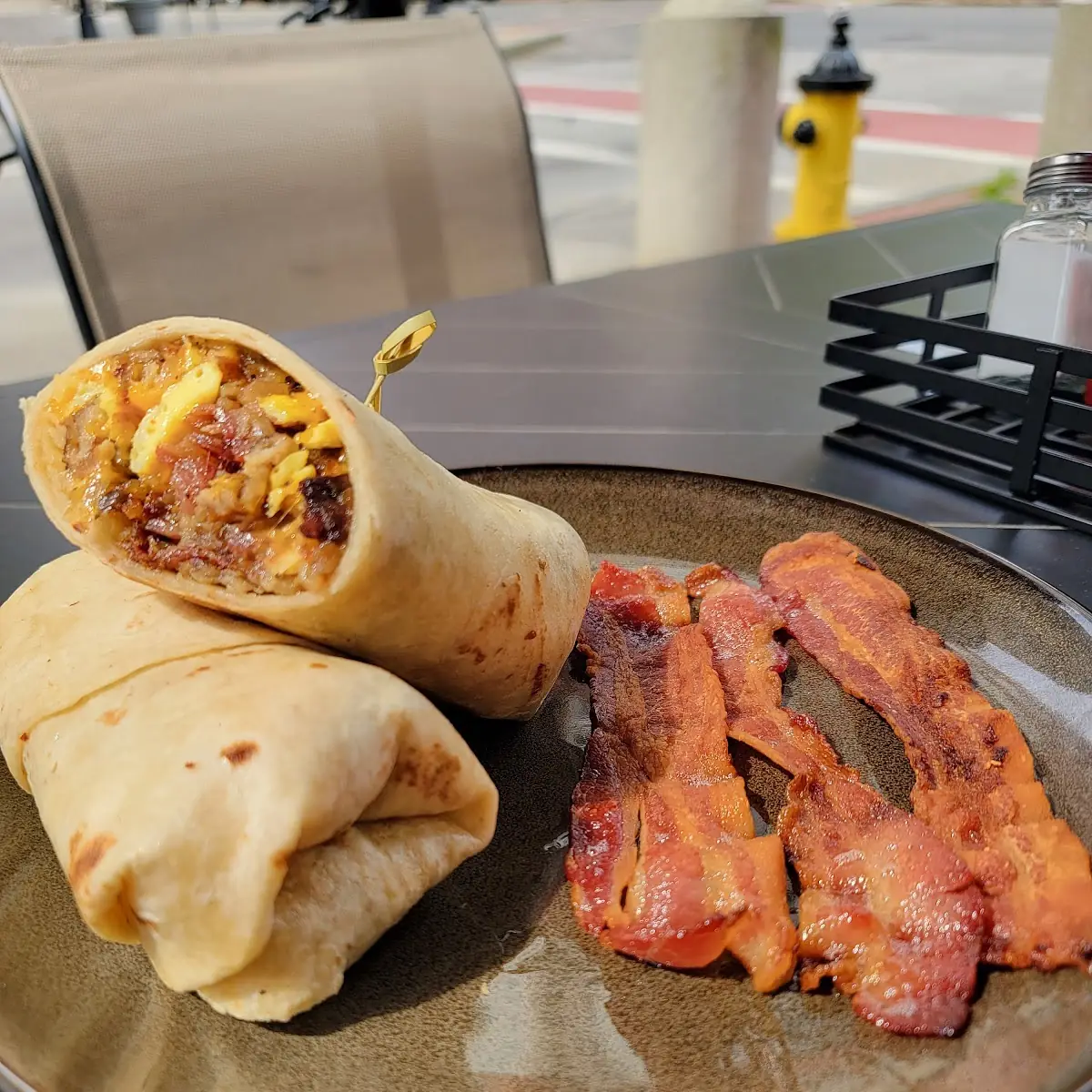 Chicken Breakfast Burrito