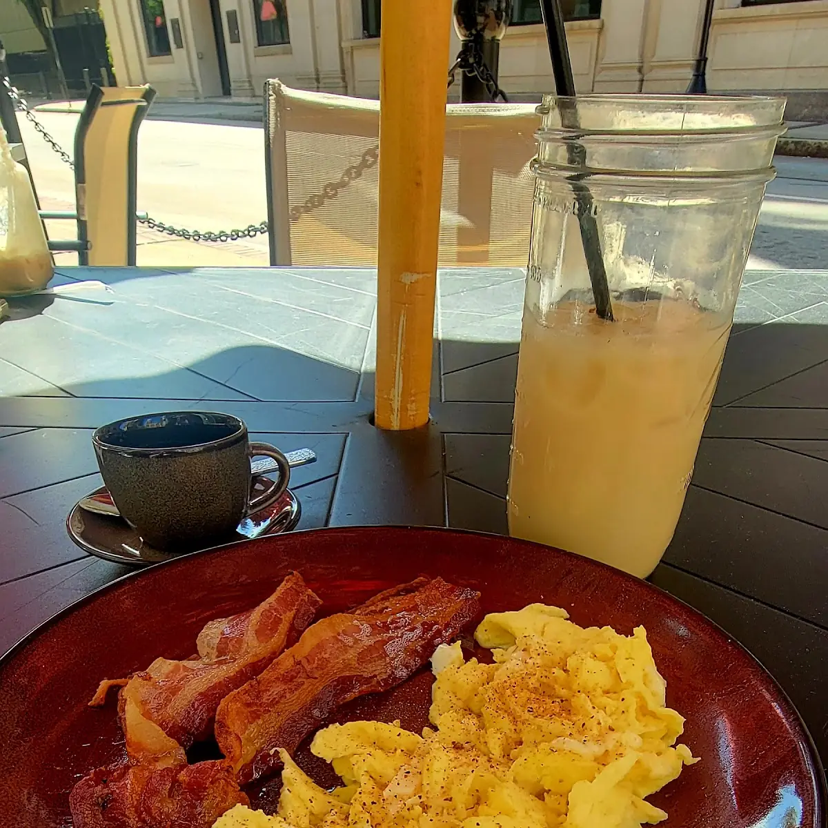 Scrambled Eggs and Bacon