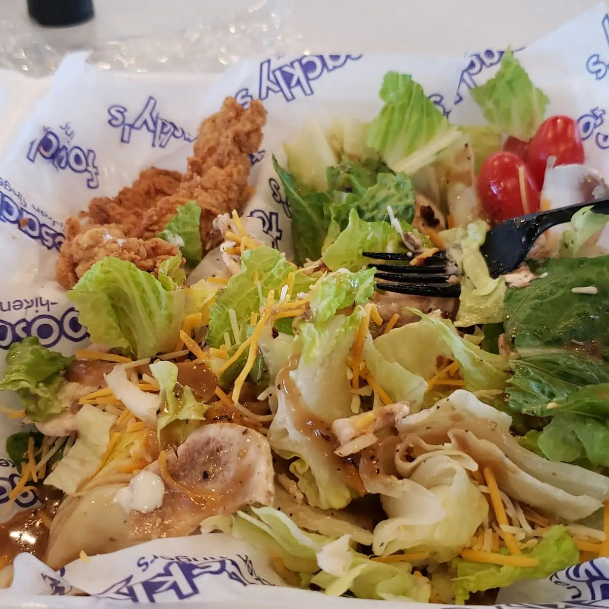 Chicken Finger Salad