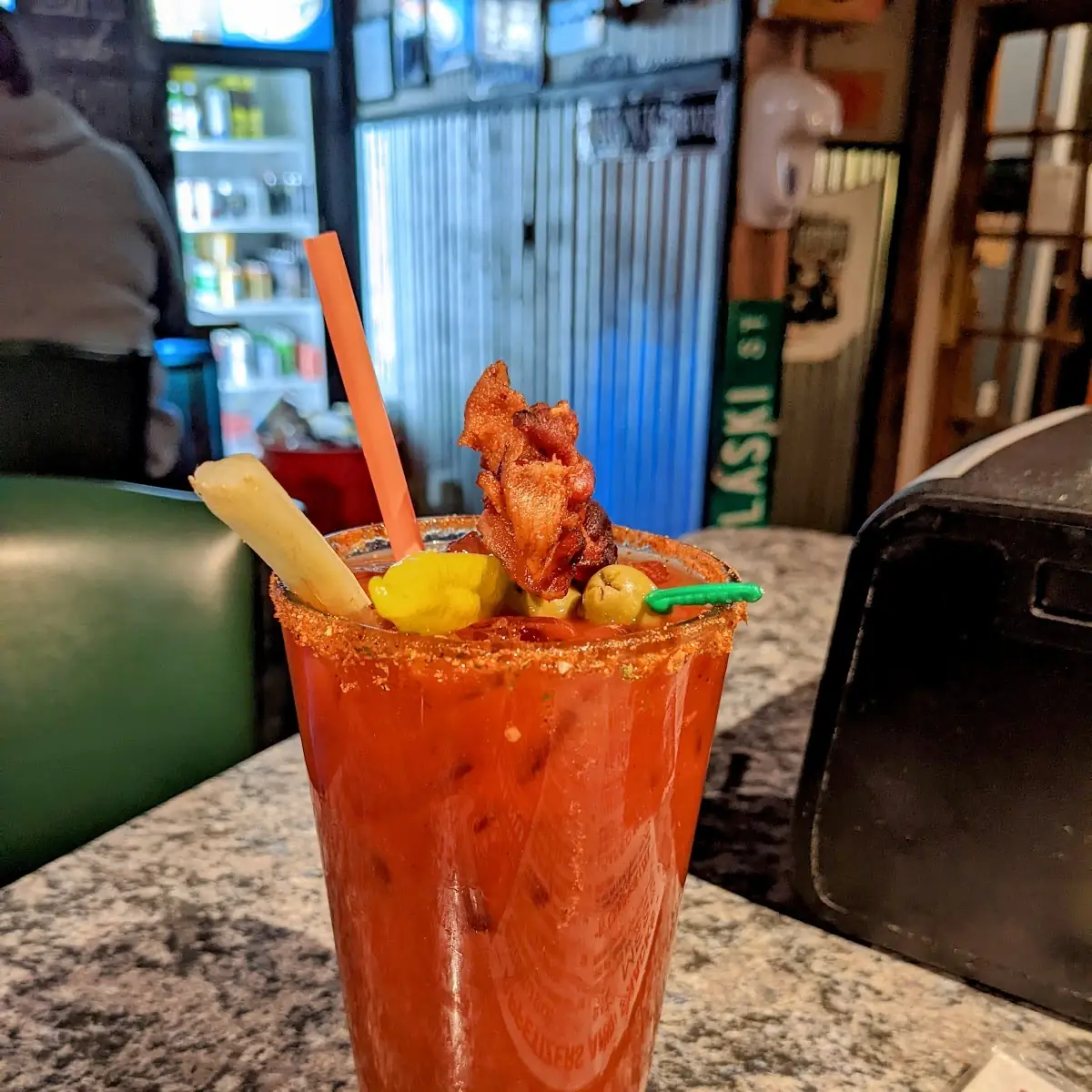 Spicy Pickle Bloody Mary
