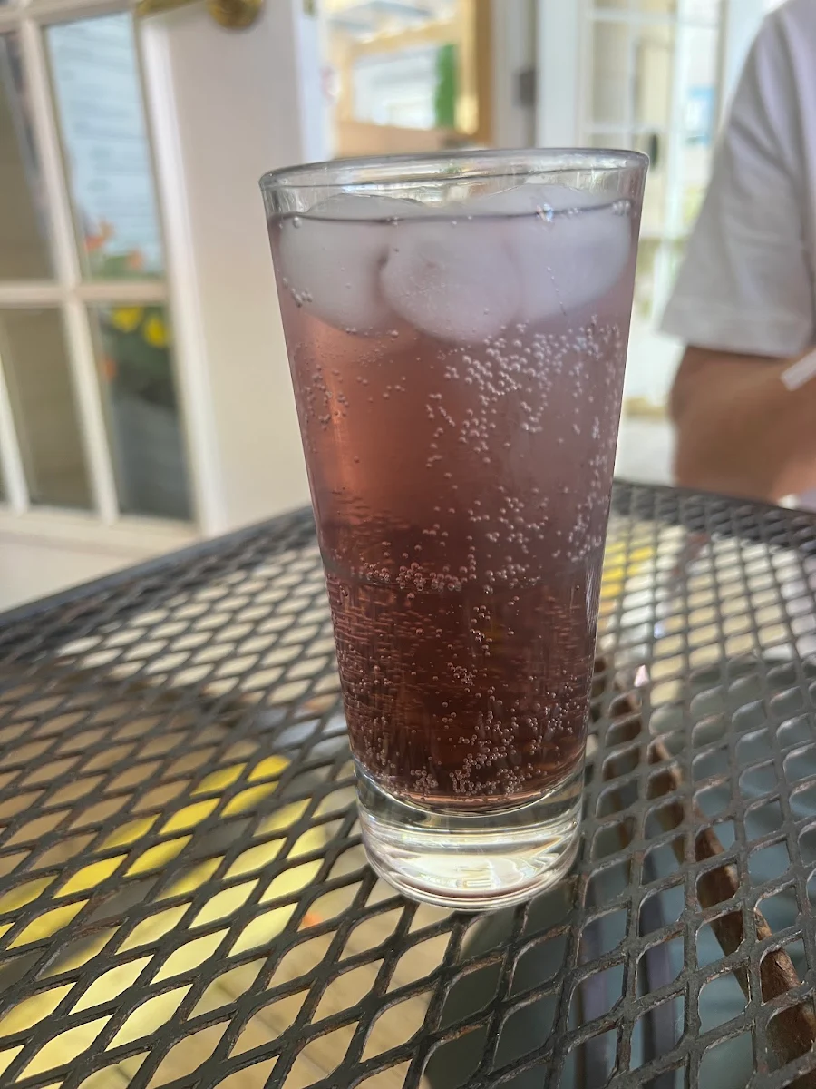 Blueberry Italian Soda, The Nutty Bean Cafe