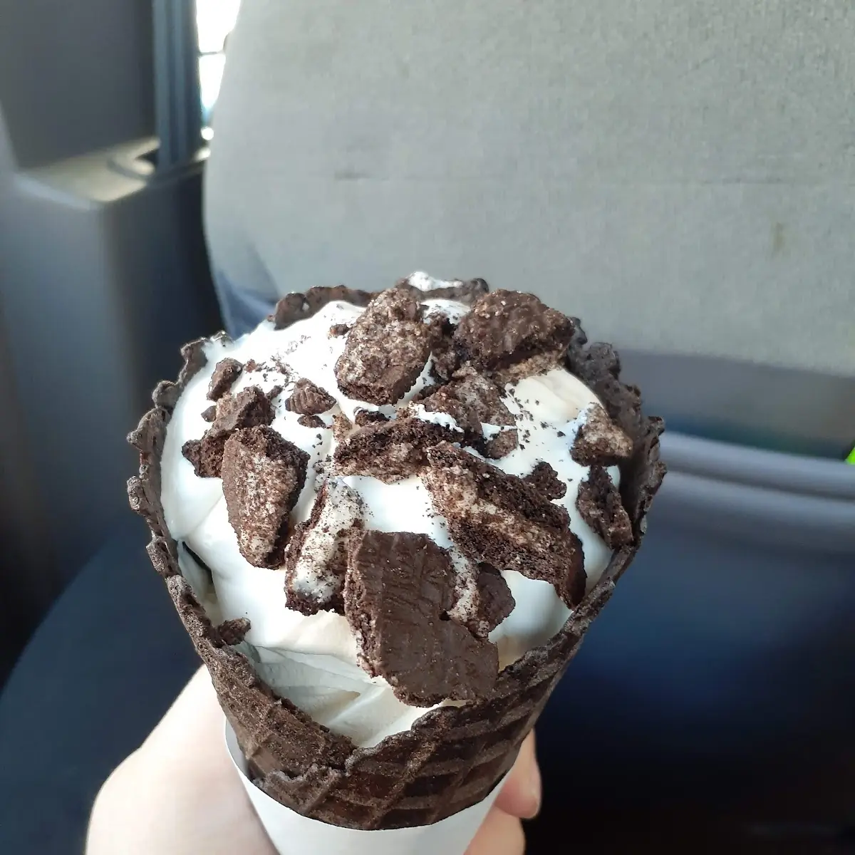 Oreo Ice Cream Cone