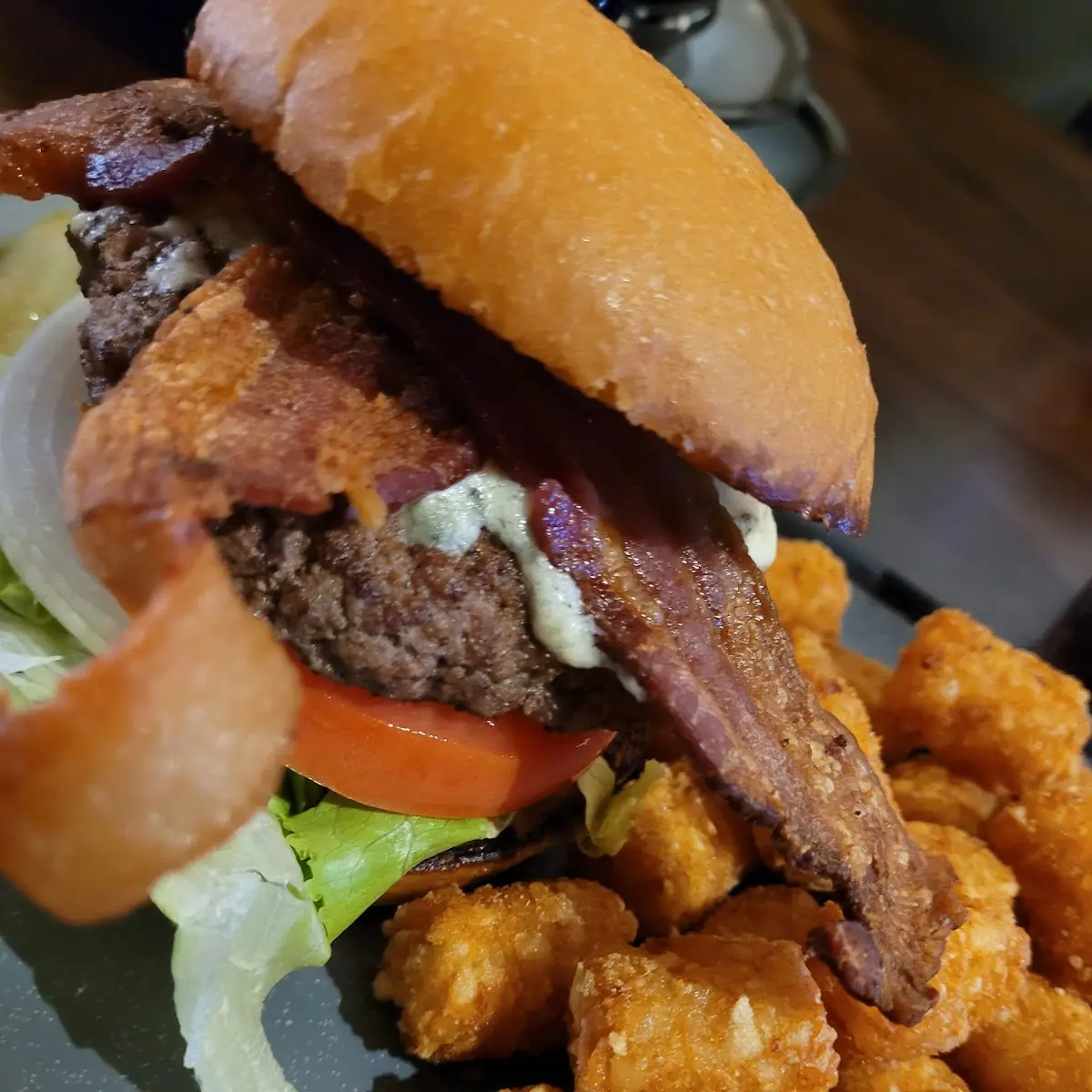 Bacon Bleu Cheese Burger