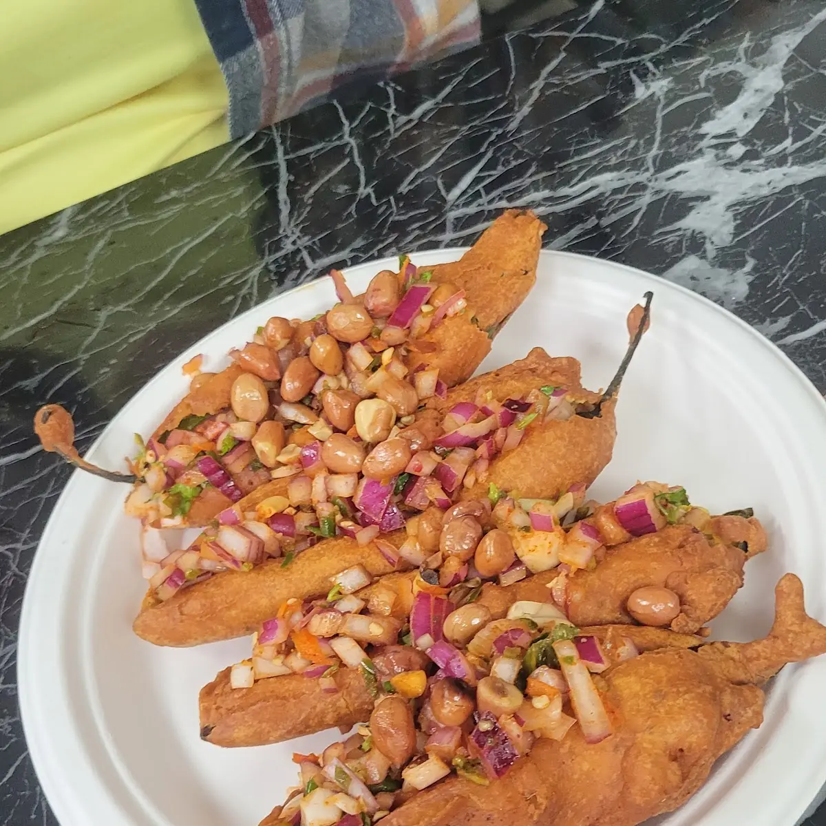 Stuffed Mirchi Bajji