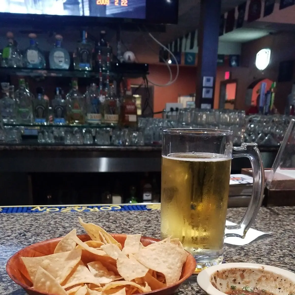 A Cold Beer and Some Chips and Salsa Cant Go Wrong