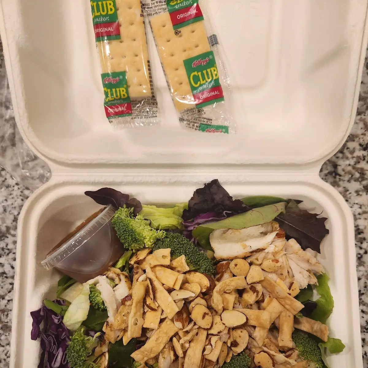 Asian Crunch Salad Ginger Dressing