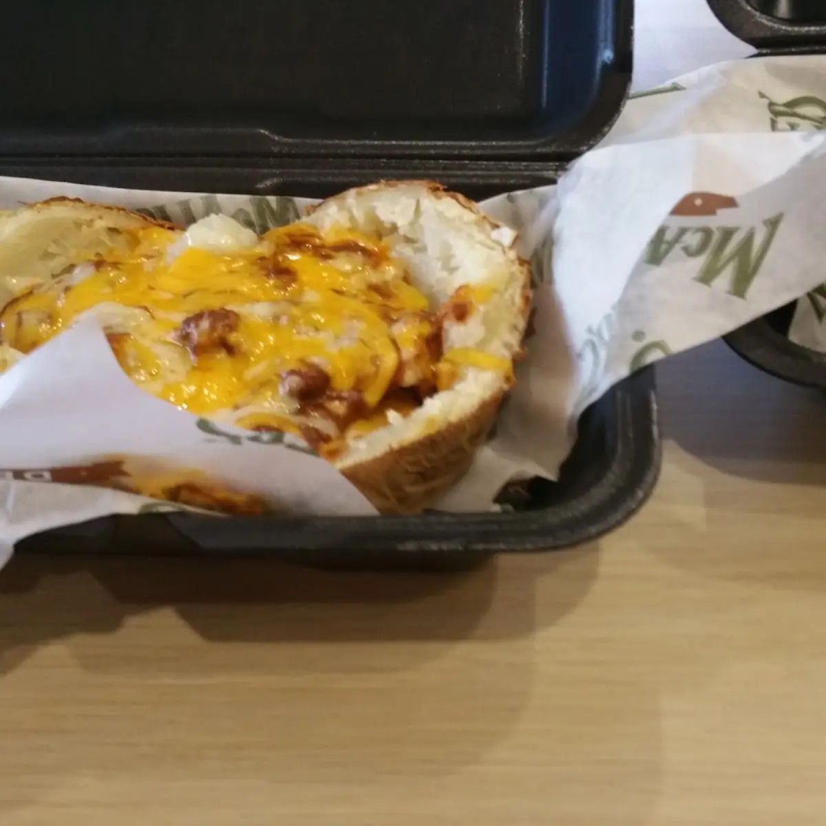 Chili Baked Potato