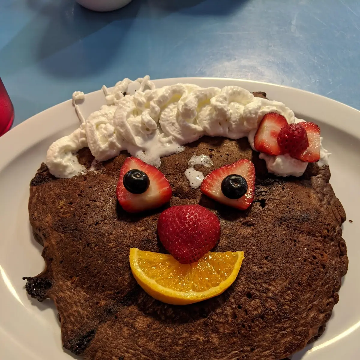 Chocolate Chocolate Chip Pancake