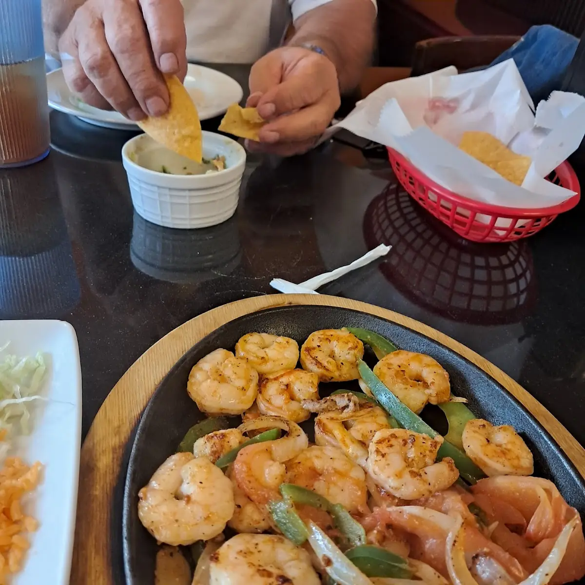Shrimp Fajitas