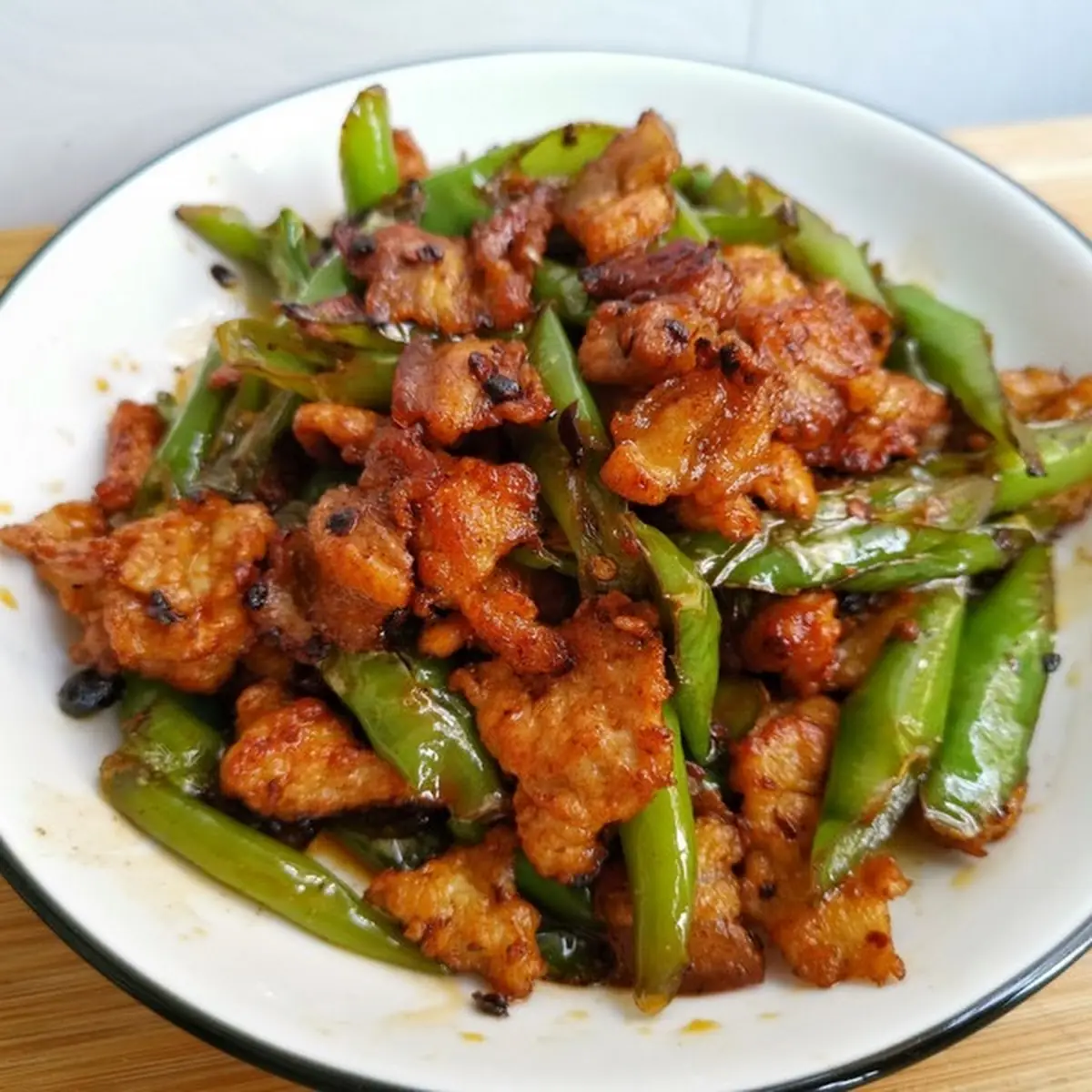 Dry Fried Cauliflower w Twice Cooked Pork