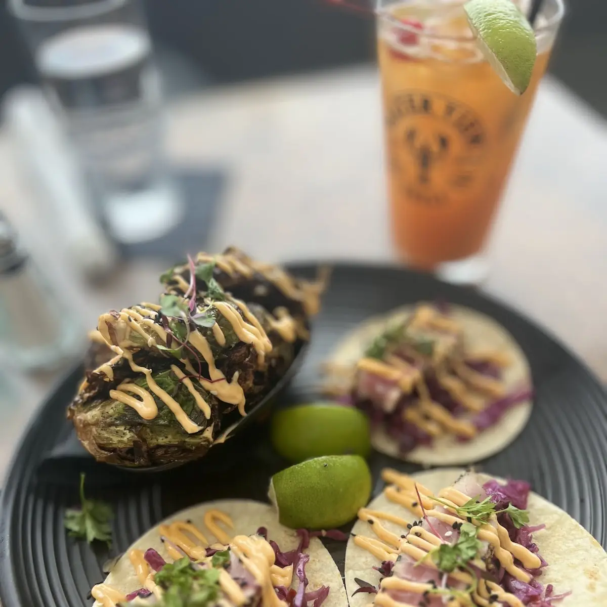 Seared Ahi Tuna Tacos