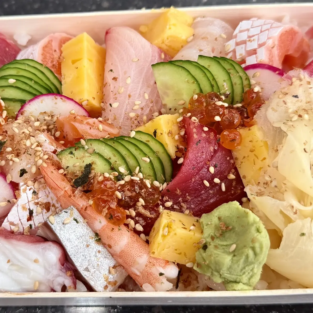 Assorted Sushi and Sashimi Platter