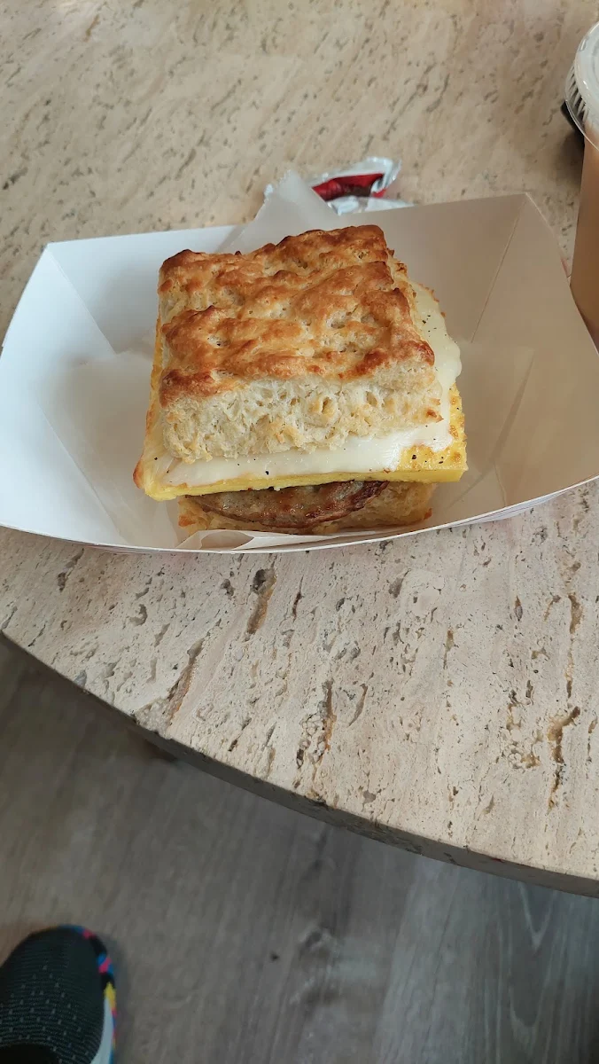 Breakfast Sandwich Biscuit