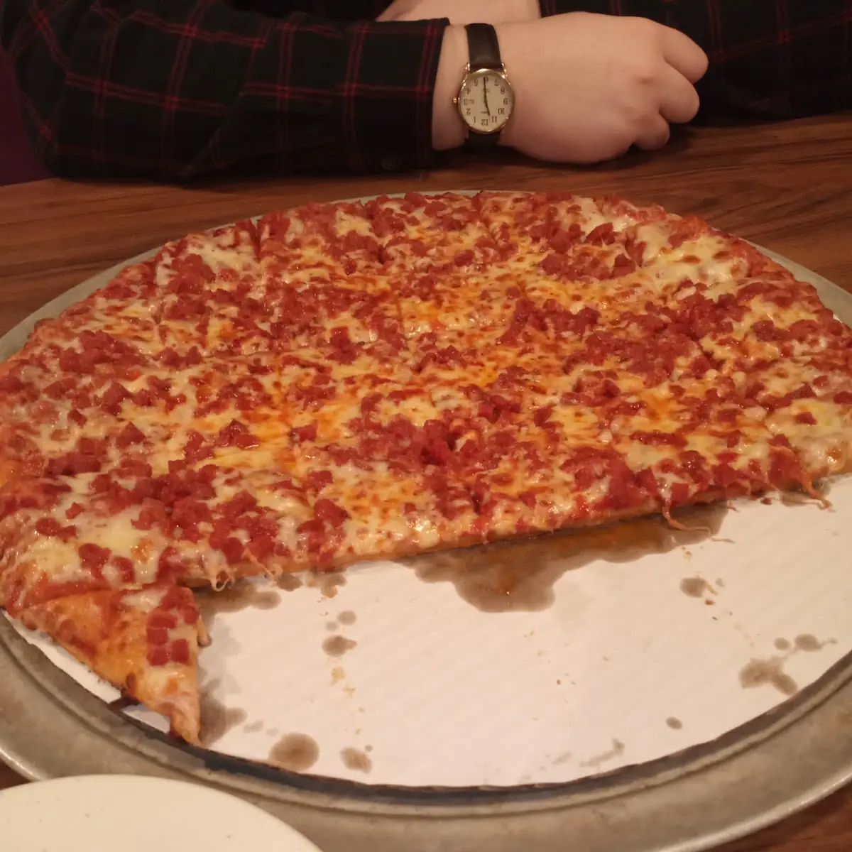 Pepperoni Pan Pizza with Extra Cheese