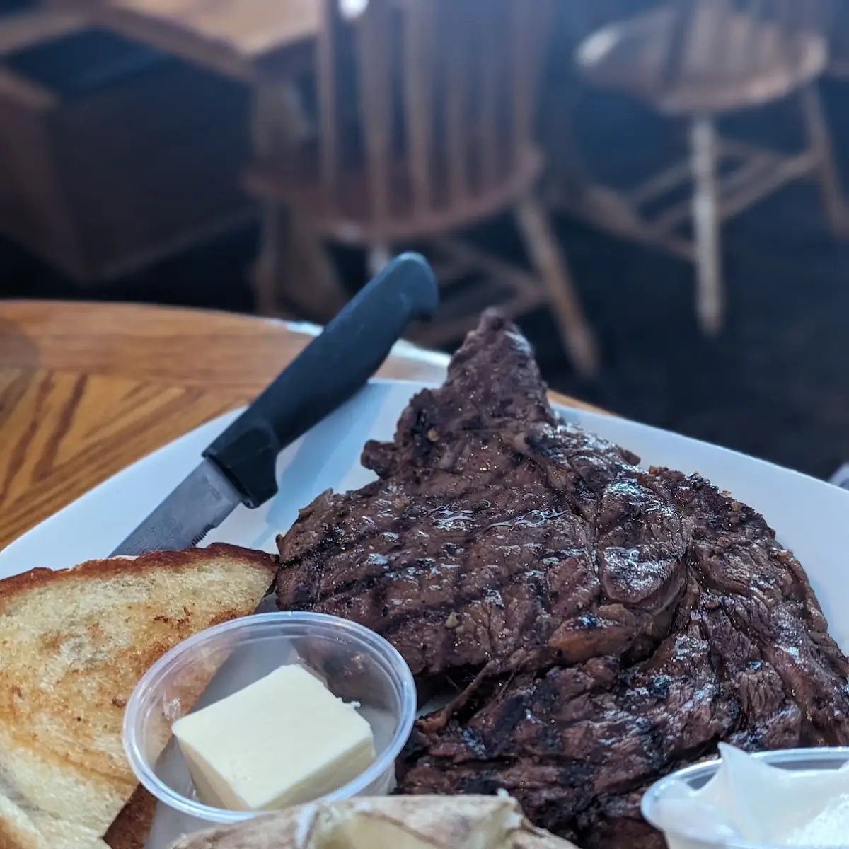 Ribeye with Baked Potato