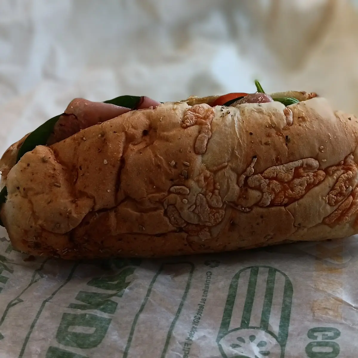 6 Ultimate BMT on Herb and Cheese Bread